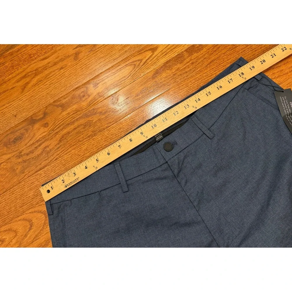 Banana Republic Core Temp Chino Pants Mens 38x32 Slim Fit Blue Business Casual